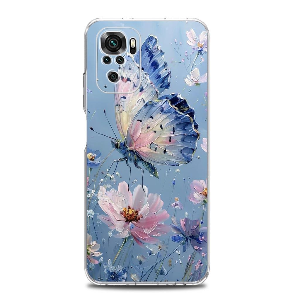 Oil Painting Of Flowers Soft Phone Case For Xiaomi Redmi Note 15 14 13 12 4G 10 11 Pro Plus 5G 14C 13C 12C 10C 9A Cover