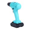 Lithium Electric Drill Rechargeable Handheld Portable Power Tool with 2pcs 21V Batteries