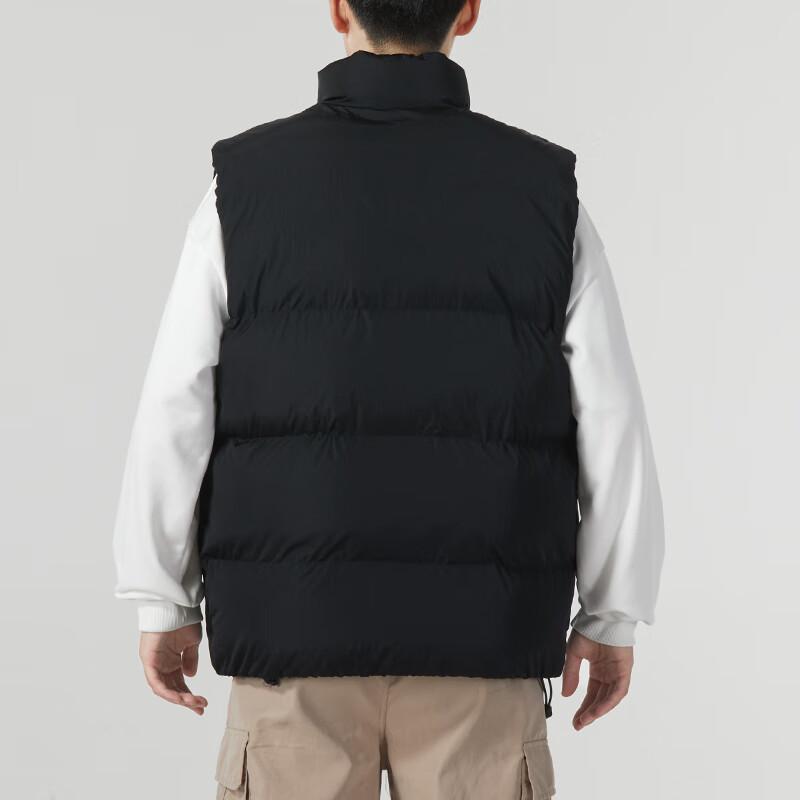 Jordan Solid Color Casual Stand Collar Sleeveless Vest Men Tops Black FB7308-010