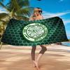 Cel-tic Football Club Crest Printed Microfiber Beach Towel, Soft And Absorbent, Quick-Dry, Ideal for Summer Travel, Beach Essential, Swimming Pool