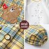 Autumn/Winter Waterproof Coveralls for Babies - Children's Crystal Velvet Stain-Resistant Plaid Bib Shirt & Outerwear