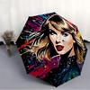 1pc Taylor Swift Automatic Cute Umbrella 8-Bone Design Compact Gear for Outdoor Travel, Perfect Holiday Gift Yy251230003