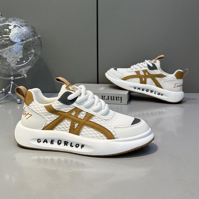 Men's Shoes Trend Versatile Casual Mesh Shoes Men's Summer Breathable Dad Shoes Men's Fashion Sports Forrest Gump Shoes