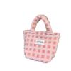 21084 New Lambswool Waffle Handheld Tote - Women's Large Capacity Autumn/Winter Handbag