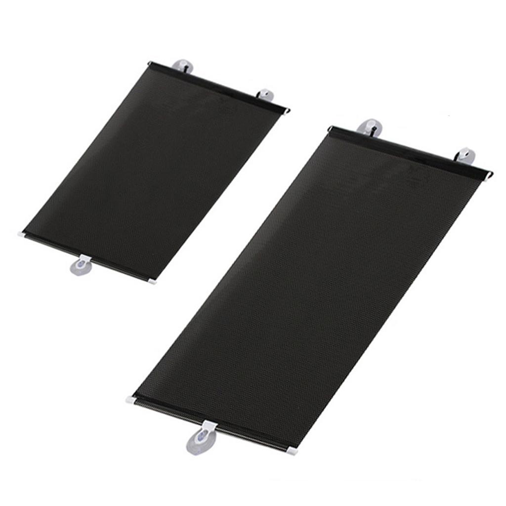 Car Retractable PVC Windshield Sunshades Auto Front Rear Side Windows Sun Shade Anti-UV Interior Protection Sun Visor