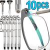 Portable Hand Steel Glasses Screwdriver Eyeglass Screwdriver Watch Repair Kit with Keychain Tools Precision Screwdriver Tools