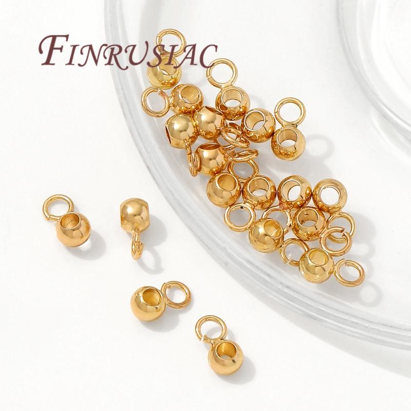 20-40 Pcs KC Gold Plated Bails with Open rings,Bail For Pendants,Jewelry Bails,DIY Bracelets Accessories,Necklace Bail