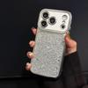 Glitter Sequin Electroplated Protective Case for iPhone 17 Pro Max, 16, and 15 - Large Window Compatible