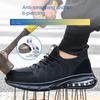 Labor Shoes Men's Anti-smash and Stab-proof Ultra-light Soft Sole Lightweight Wear-resistant Comfortable Safety Shoes
