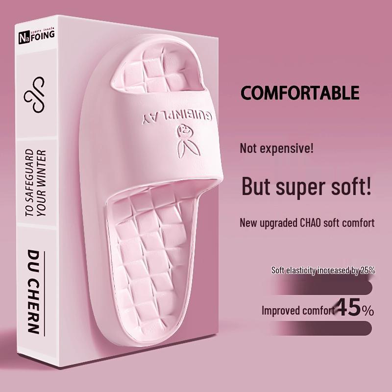 Women's Eva Summer Slippers - Non-slip Lightweight Indoor/Outdoor Bathroom Footwear