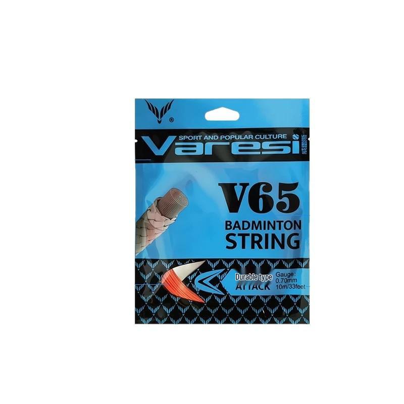 Varesi V-65 Badminton Racket String - Durable, High Elasticity Feather String