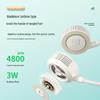 Newmine PBS002 Nositelný krční ventilátor Bluetooth reproduktor Čínská zástrčka (adaptér součástí dodávky)