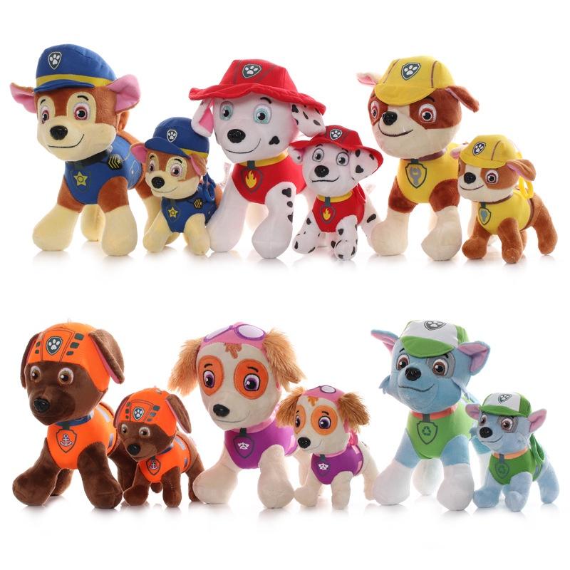 Entzückendes 20cm Paw Patrol Hunde Plüschtier Stoffwelpen Puppe für Kinder Geschenk Sammlung