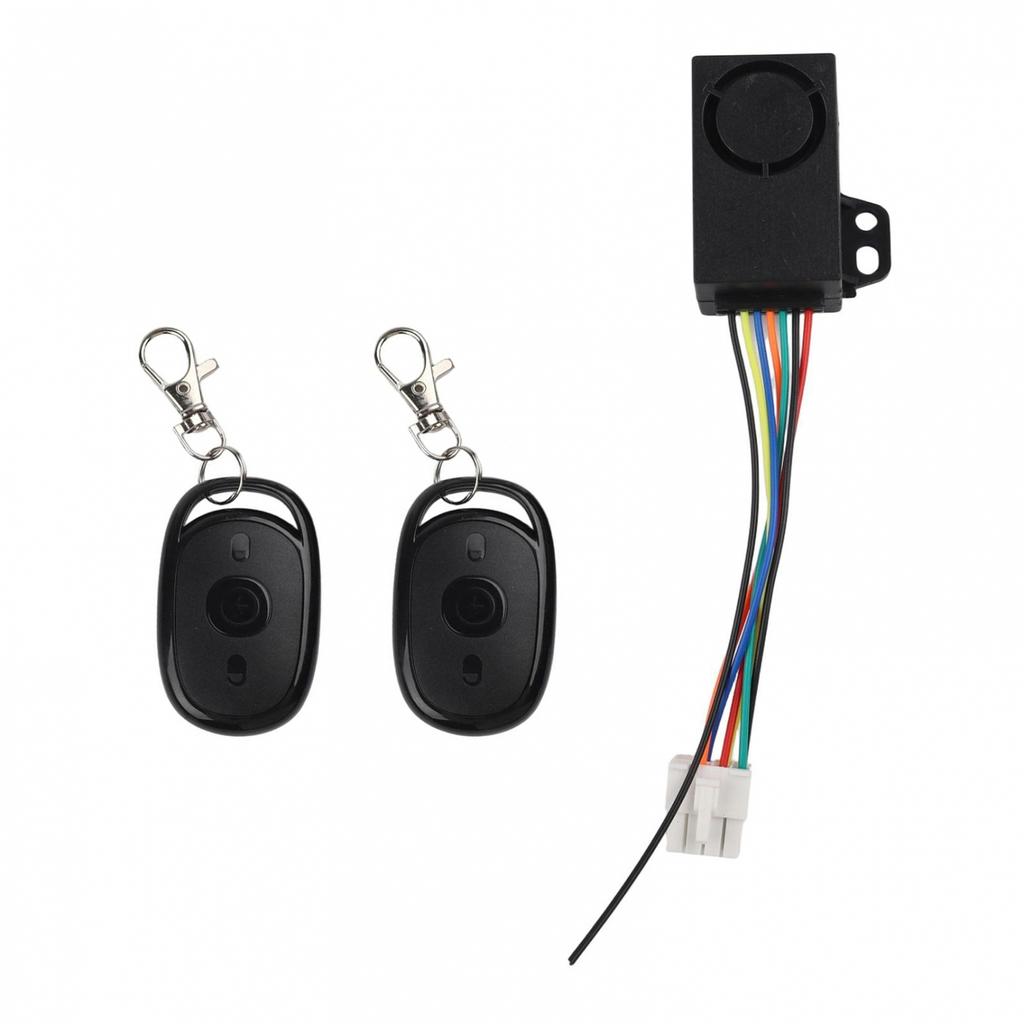 Ebike Dual Remote Control Electric Vehicle Alarm 8-pin Interface