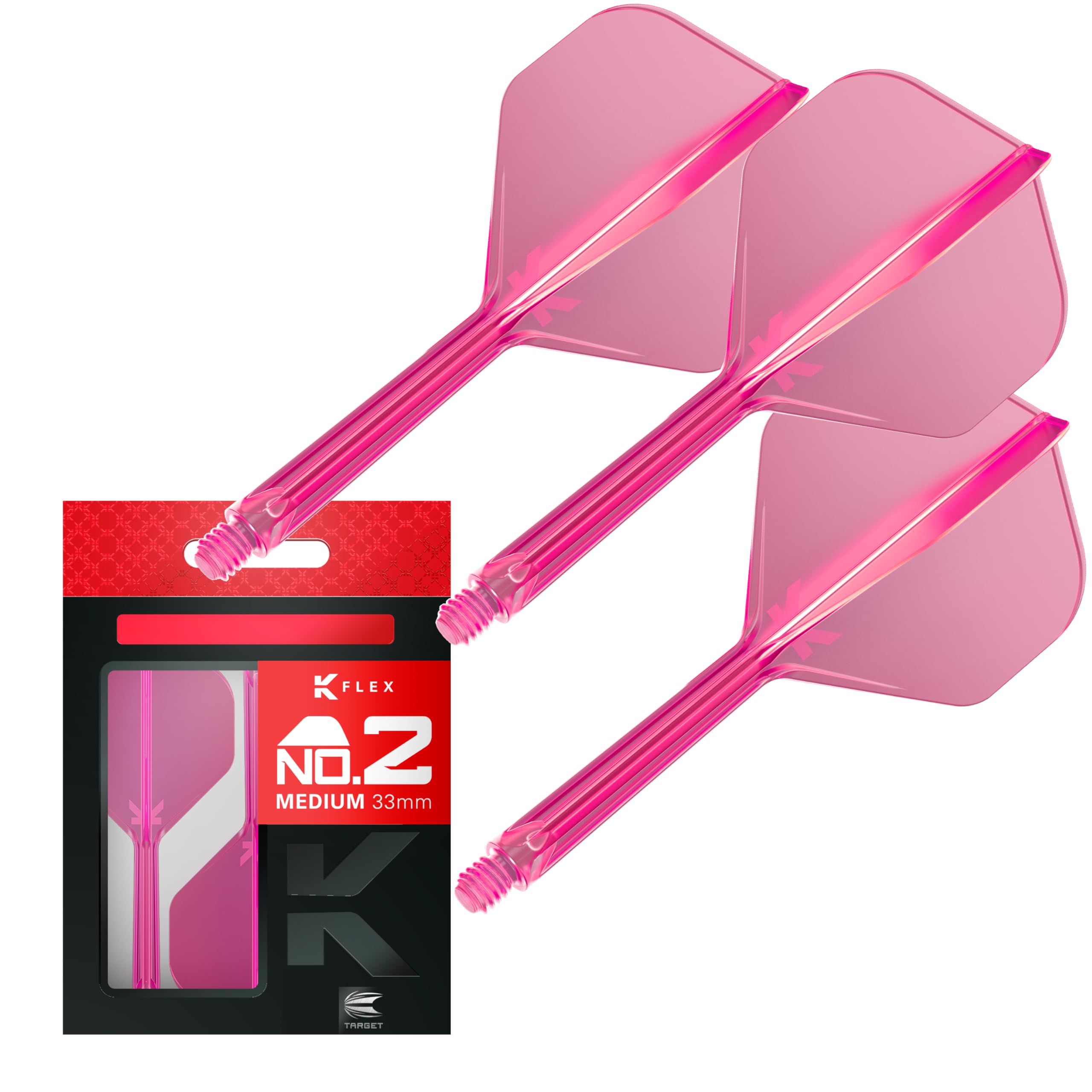 

TARGET FLIGHT NEON цвет K-FLEX STD/NO2 (Неоновый стандарт) (33мм розовый)