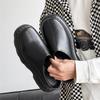 Jednoduché a všestranné tašky hlavy poloviční pantofle pánské platformové jednopědálové líné muller boty internetová celebrita bez paty poloviční podpora 3130-J