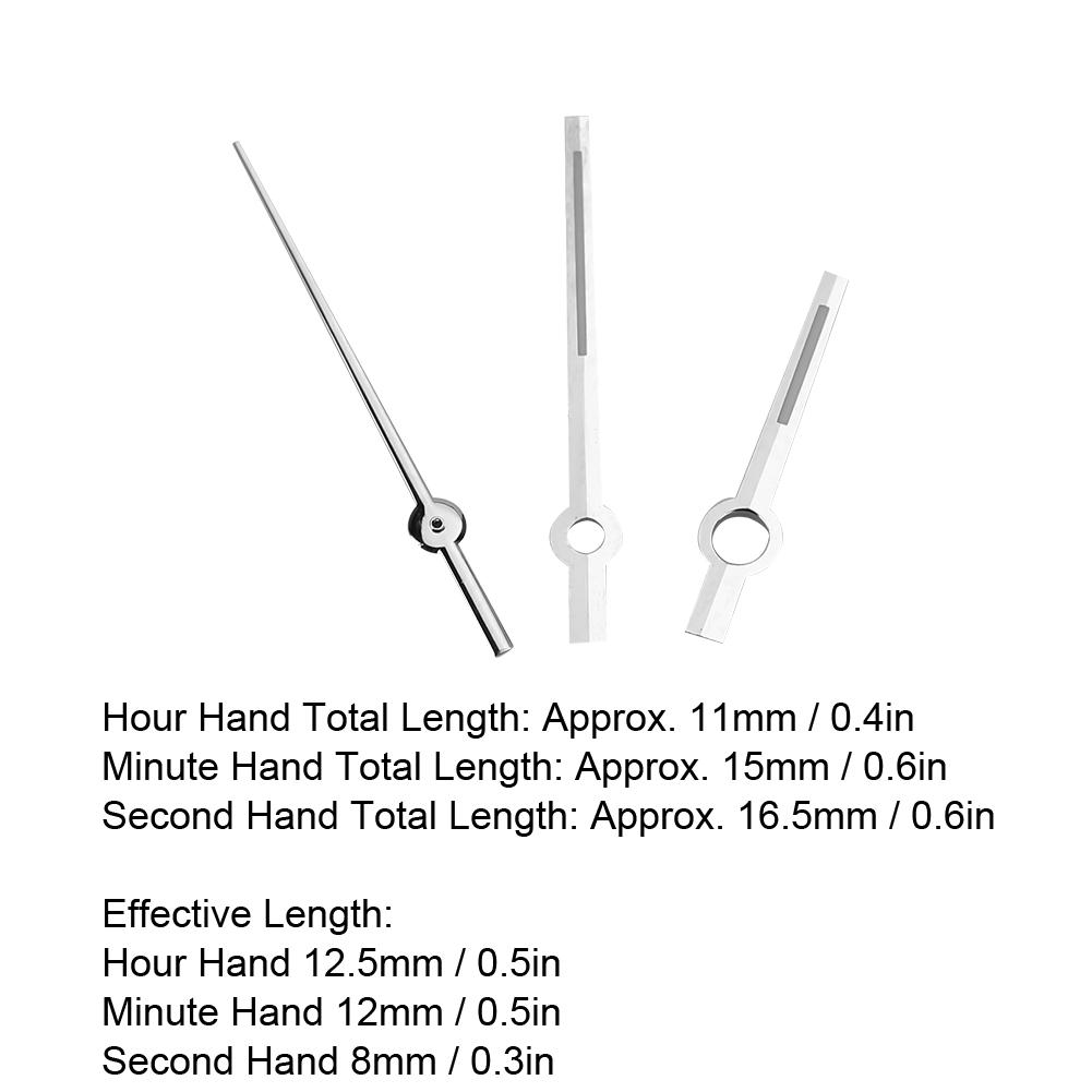 Watch Hour Minute Second Hands Watch Needles Fit for 8200 Movement Male Watch