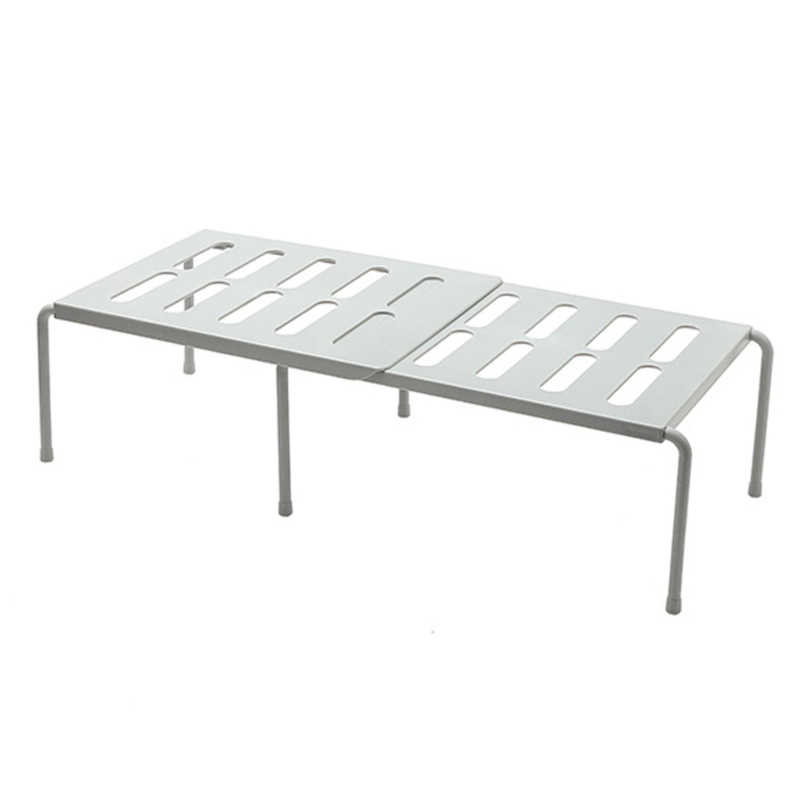 

2025 New Kitchen Cabinet Multi-Functional Storage Rack Countertop Organization Shelf ABS Material Home Use Organization Shelf сірий колір