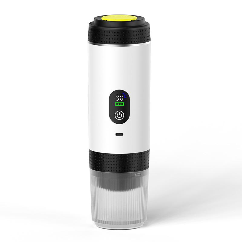Portable Wireless Espresso Coffee Machine with Digital Display and Pressure Pump