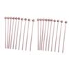 Toyvian Mallet Slagverkspinner, Xylofon Trommestikker, Tre Trommestikker, Slaginstrument Mallets for Klokkespill, Bjeller og Bjeller (20 stykker)