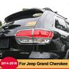 For Jeep Grand Cherokee 2014 2015 2016 2017 2018  Car Rear Tail Light Taillight Lamp Upper Eyelid Cover Strip Trim Sticker