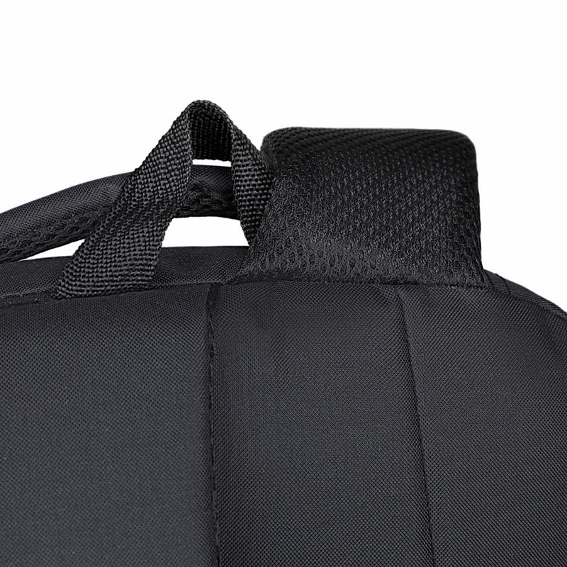 Unisex Minimalist Backpack - Multi-Layer Pocket Design for Business Travel & Student Life