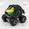 Alloy Race Car Big Foot Long Hair Wrench High Wheel Series Toy for Kids
