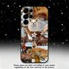 Cute Fox Animal Phone Case For Samsung S25,S24,S23,S22,S21,S20,S10,Ultra,Plus,Lite,FE,Soft Silicone Black Cover