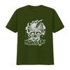 Vintage 90s Murphys Law NYHC Skull T Shirt with Knife and Flame Design Vintage Washed Comfortable Versatile Stretched Fashion