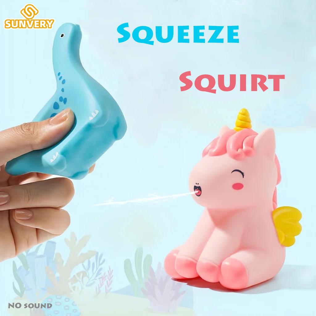 Non-Toxic Toddlers Squirt Toy Dinosaur Kids Bath Toys Baby Play Water Squirt Toys Squeeze Children And Children Swim Pool Water Toys