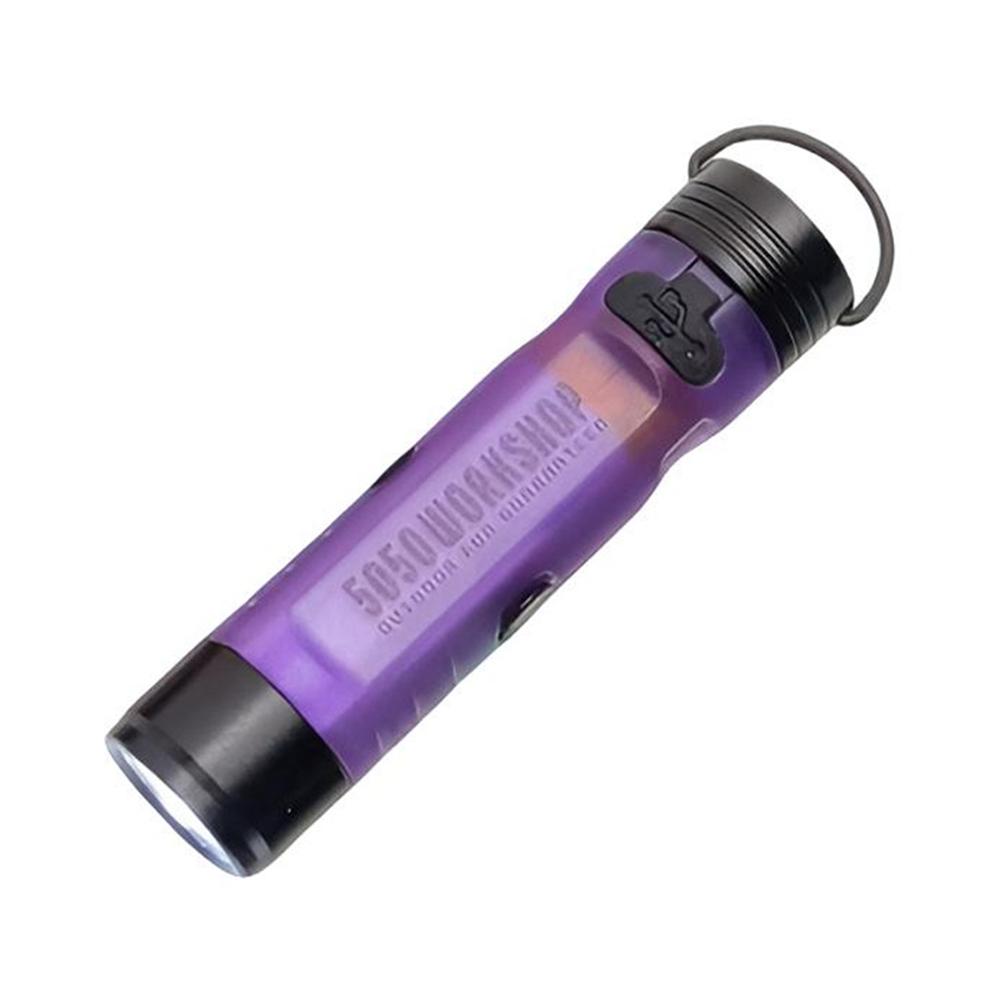 Mini Led Flashlight For Disaster Relief Long Endurance Emergency Pocket Light With Key Clip Small Outdoor Survival Lamp