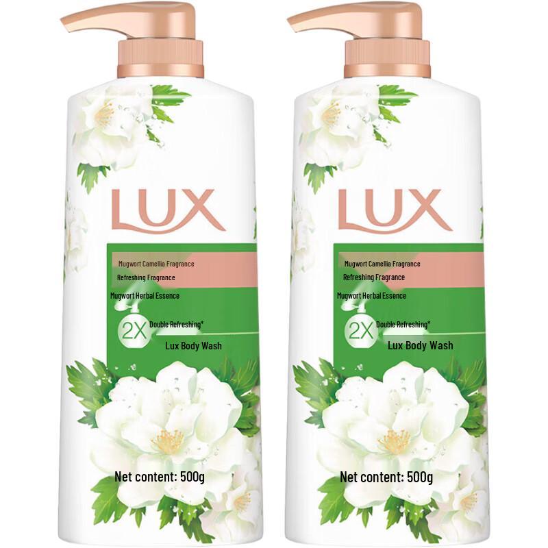Lux Mugwort Shower Gel Twin Pack