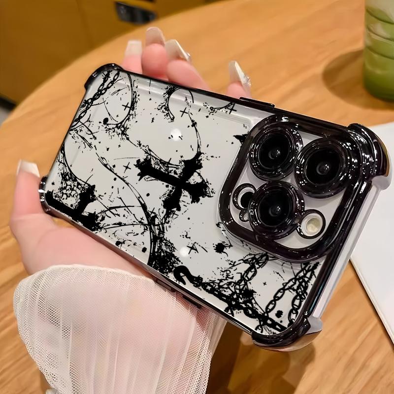Dark Gothic Cross Mark Case For Huawei Honor X8D X5C X9D X9B X9A X8C X7A X8A X8B X6C X6A X8 400 Pro Magic 7 Lite 50 P30 Lite