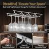 Premium Wine Glass Hanger 304 Stainless Steel Goblet Cabinet  Household Storage