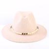 Popular European and American High-end Wool Top Hat, Men's and Women's Fashion Versatile Elegant Top Hat Jazz Hat