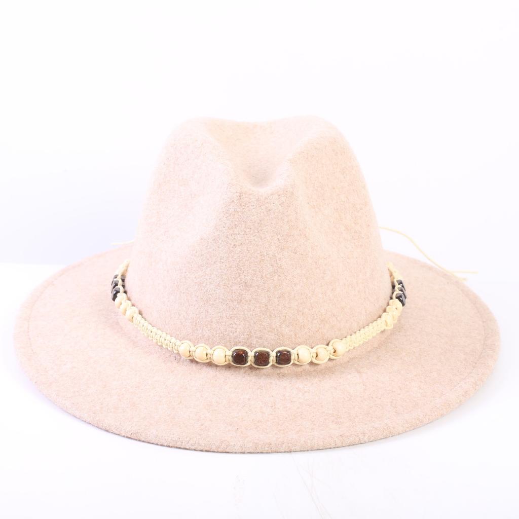 Popular European and American High-end Wool Top Hat, Men's and Women's Fashion Versatile Elegant Top Hat Jazz Hat