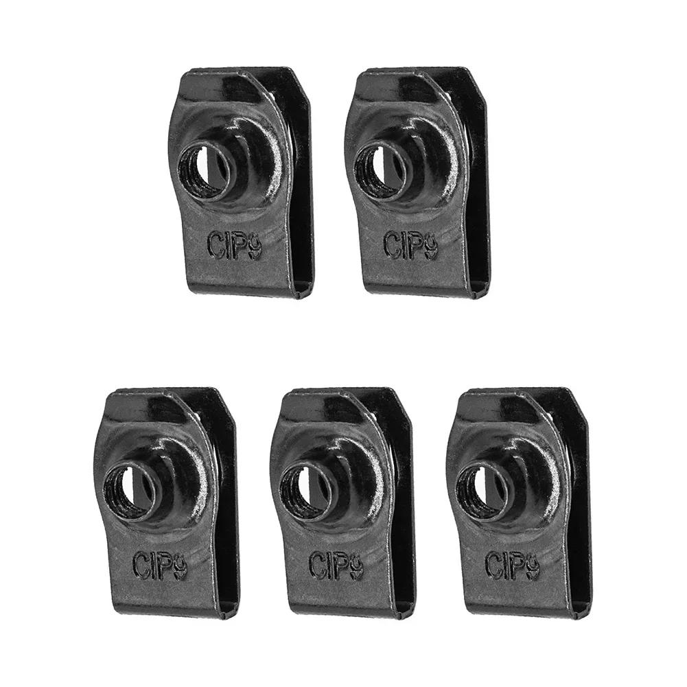 

5Pcs/Set M6 Screws Splash Guard Retainers Car Body Bolts And U-Nut Clips For Honda For Accord Engine Under Cover Bumper Clips