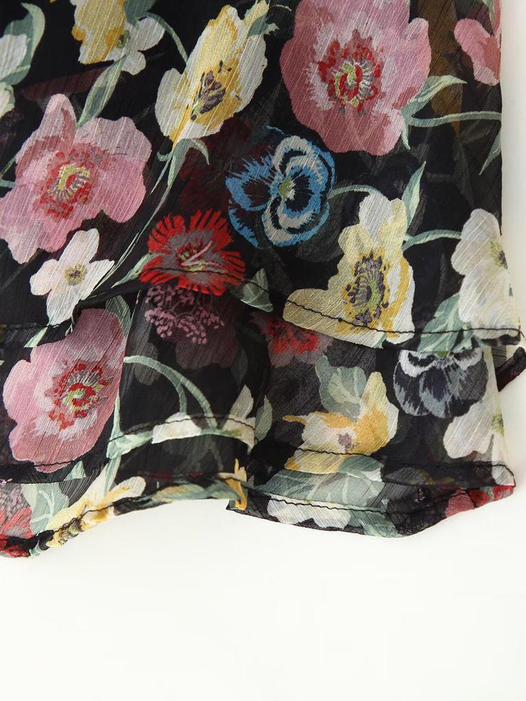 3D Květinové Mini Šaty - Dámská Móda Evropského & Amerického Stylu