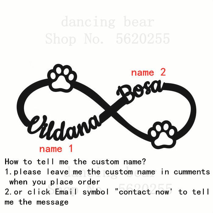 Infinite Layer Necklaces for Women Personalized Stainless Steel Custom Necklace Couple Jewelry Nameplate Pendant