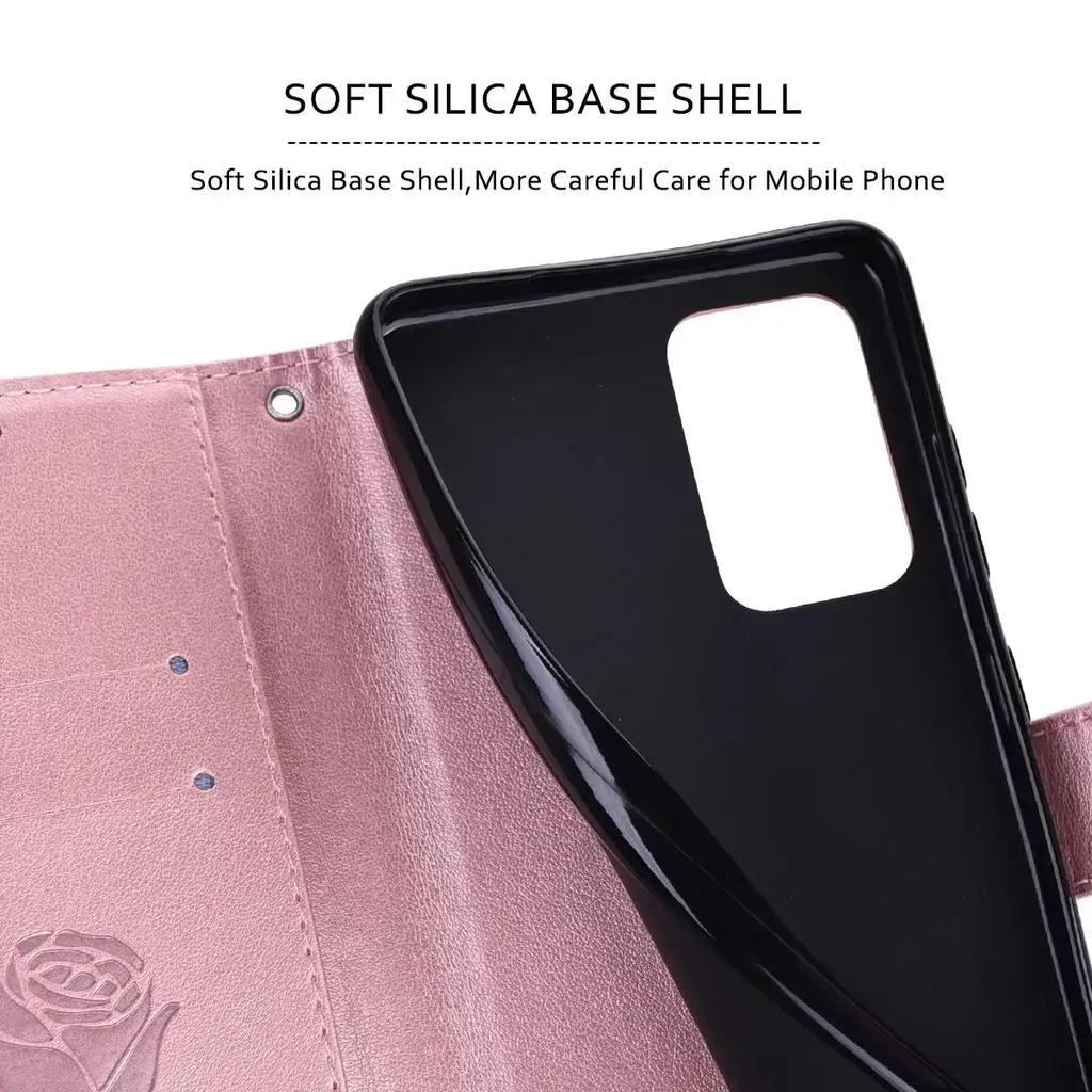 Leather Flip Case For Samsung Galaxy A13 A23 A33 A53 5G A73 A03 Core A12 A52S A22S A32 A51 M33 M53 Book Wallet Magnetic Cover