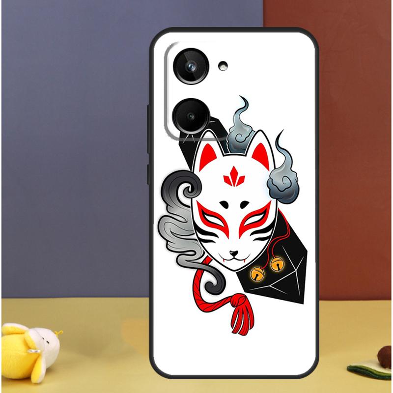 Japanese Style Fox For Realme 15 10 11 12 13 14 Pro Plus C65 C67 C63 C61 C55 C51 C53 C35 C75 GT6 GT7 Pro Case