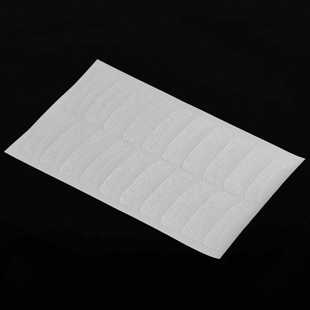 100Pcs Makeup Eye Sticker Soft NOn Woven Eyelash Extension Tinting Tape False Eyelash Pad