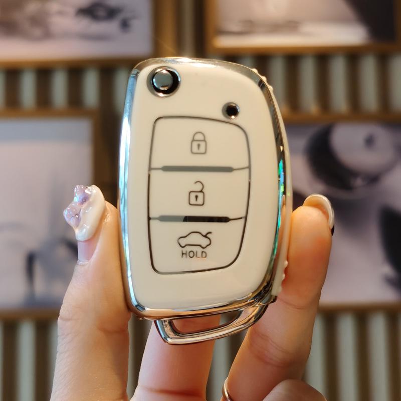 Hyundai Car Key Cover for IX35, Mistra, 7th Gen Elantra, Verna, IX25
