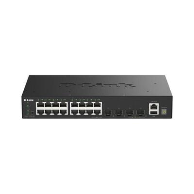 20-port Gigabit Switch - D-LINK - DGS-1530-20 - Managed - 4 X 10G SFP+ - QoS