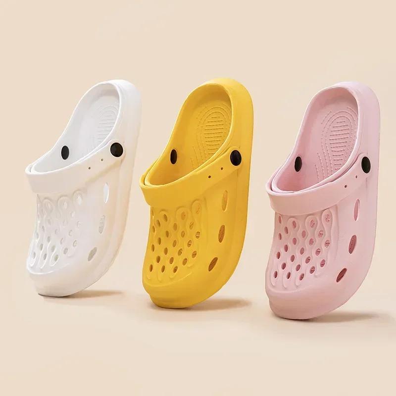 Sandale de modă Papuci confortabili, impermeabili, cu talpă moale, pantofi de grădină, sandale pentru alăptare pentru interior, pantofi pentru femei, tobogane de vară în aer liber