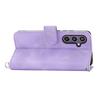 For Samsung Galaxy S25 Case Flower Pattern PU Leather Wallet Phone Cover with Strap