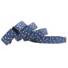 Panda Bamboo Print Graffiti Automatic Buckle Leather Belt