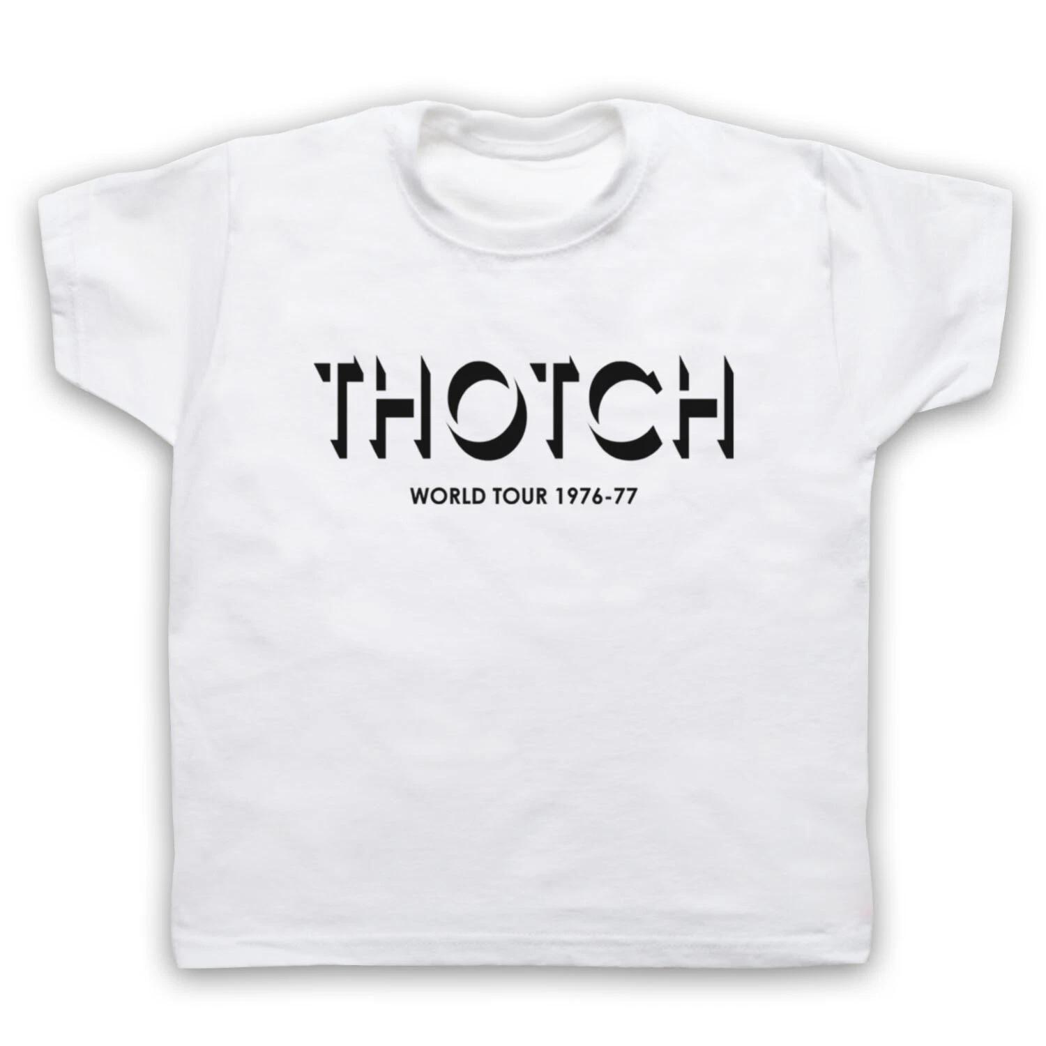 

BRIAN PERN THOTCH WORLD TOUR 1976-77 UNOFFICIAL TV KIDS CHILDS T-shirt 100