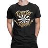 Classic Funny 100 Cotton Tshirt Darts Dartboard Tees Tops For Unisex