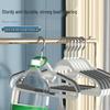 Anti-Slip, No-Indent Clothes Hangers with Thickened Design for Home Storage